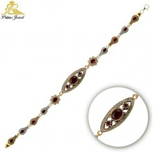 Gümüş Otantik Taşlı Biezik /Bileklik